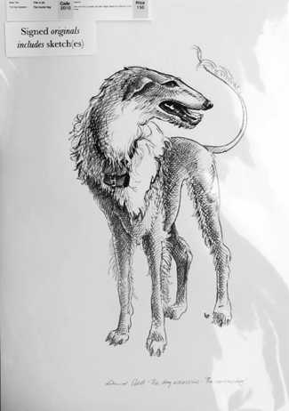 'The courier dog'
From 'The Dog Assassins'
$NZ150 (approx $US100, £77, €85) 'The courier dog'
From 'The Dog Assassins'
$NZ150 (approx $US100, £77, €85)